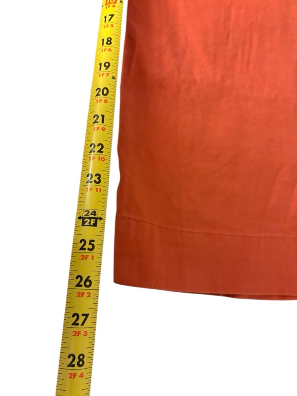 Maeve Rust Orange High-Waist Pants - Picture 6 of 6
